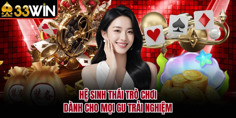 Hệ sinh thái trò chơi dành cho mọi gu trải nghiệm